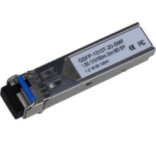 Dahua DH-GSFP-1310T-20-SMF SFP-модуль; LC; до 1.25Гбит/с; до 20км (одномодовое оптоволокно); 1310нм/1550нм