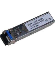 Dahua DH-GSFP-1310T-20-SMF SFP-модуль; LC; до 1.25Гбит/с; до 20км (одномодовое оптоволокно); 1310нм/1550нм