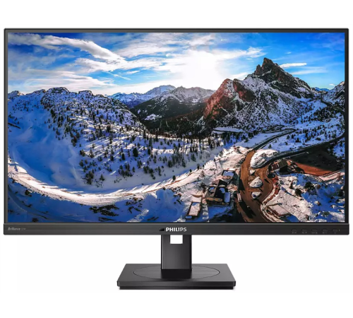 Монитор 27" Philips 279P1 4K 3840x2160 60Гц IPS W-LED 16:9 4ms 2*HDMI DP 1xUSB-C/4xUSB 3.2 RJ45 50M:1 1000:1 178/178 350cd HAS Pivot Tilt Swivel Speakers Black (279P1/00)