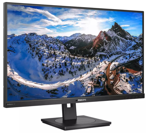 Монитор 27" Philips 279P1 4K 3840x2160 60Гц IPS W-LED 16:9 4ms 2*HDMI DP 1xUSB-C/4xUSB 3.2 RJ45 50M:1 1000:1 178/178 350cd HAS Pivot Tilt Swivel Speakers Black (279P1/00)