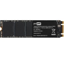 Накопитель SSD PC Pet SATA III 1Tb PCPS001T1 M.2 2280 OEM