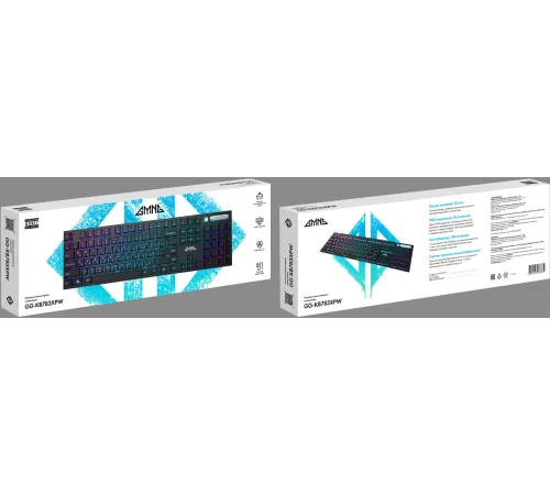 Клавиатура GMNG GG-KB783XPW механическая черный USB беспроводная BT/Radio Multimedia for gamer LED (1910520) Клавиатура GMNG GG-KB783XPW механическая черный USB беспроводная BT/Radio Multimedia for gamer LED (1910520)