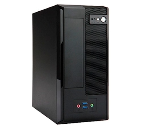 Корпус Slim Case InWin BM677 Black 160W  2*USB 3.0+AirDuct+Fan+Audio (6115718)