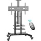 Подставка для телевизора Onkron TS1881 Elift черный 50"-86" макс.90кг напольный наклон