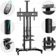 Подставка для телевизора Onkron TS1881 Elift черный 50"-86" макс.90кг напольный наклон