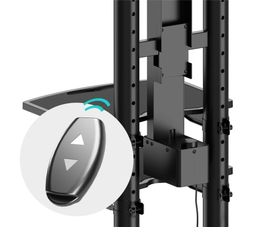 Подставка для телевизора Onkron TS1881 Elift черный 50"-86" макс.90кг напольный наклон Подставка для телевизора Onkron TS1881 Elift черный 50"-86" макс.90кг напольный наклон