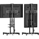 Подставка для телевизора Onkron TS1881 Elift черный 50"-86" макс.90кг напольный наклон