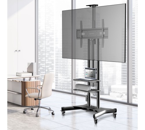 Подставка для телевизора Onkron TS1881 Elift черный 50"-86" макс.90кг напольный наклон Подставка для телевизора Onkron TS1881 Elift черный 50"-86" макс.90кг напольный наклон
