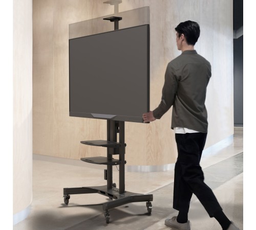 Подставка для телевизора Onkron TS1881 Elift черный 50"-86" макс.90кг напольный наклон Подставка для телевизора Onkron TS1881 Elift черный 50"-86" макс.90кг напольный наклон