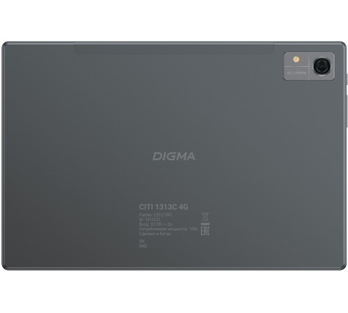 Планшет Digma CITI 1313C 4G SC9863A1 (1.6) 8C RAM3Gb ROM32Gb 10.1" IPS 1280x800 3G 4G Android 13 темно-серый 5Mpix 2Mpix BT GPS WiFi Touch microSD 128Gb 6000mAh Планшет Digma CITI 1313C 4G SC9863A1 (1.6) 8C RAM3Gb ROM32Gb 10.1" IPS 1280x800 3G 4G Android 13 темно-серый 5Mpix 2Mpix BT GPS WiFi Touch microSD 128Gb 6000mAh