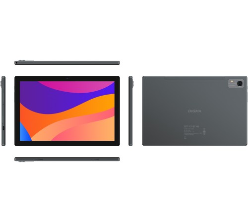 Планшет Digma CITI 1313C 4G SC9863A1 (1.6) 8C RAM3Gb ROM32Gb 10.1" IPS 1280x800 3G 4G Android 13 темно-серый 5Mpix 2Mpix BT GPS WiFi Touch microSD 128Gb 6000mAh Планшет Digma CITI 1313C 4G SC9863A1 (1.6) 8C RAM3Gb ROM32Gb 10.1" IPS 1280x800 3G 4G Android 13 темно-серый 5Mpix 2Mpix BT GPS WiFi Touch microSD 128Gb 6000mAh