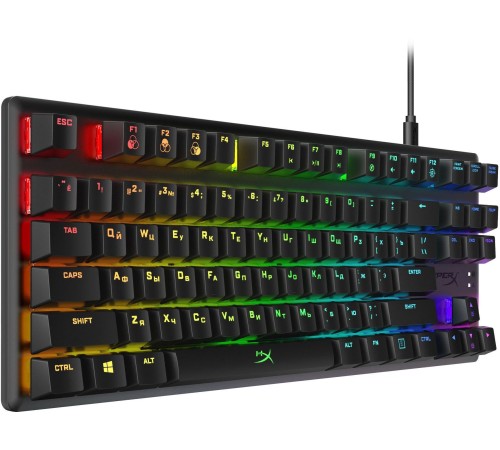 Клавиатура HyperX Alloy Origins Core механическая черный USB for gamer LED (4P5P3AA#ABA)