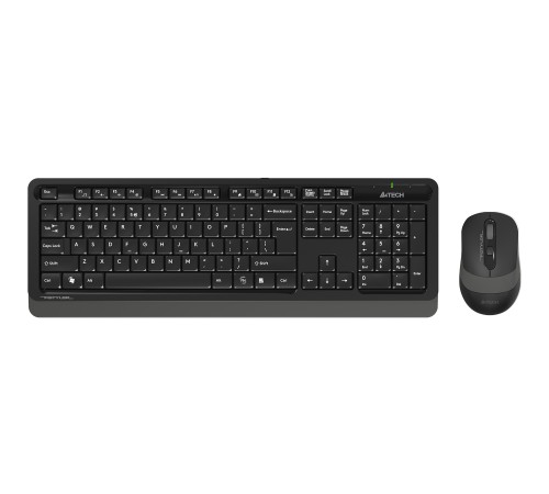 Клавиатура + мышь A4Tech Fstyler FG1010S клав:черный/серый мышь:черный/серый USB беспроводная Multimedia (FG1010S GREY) Клавиатура + мышь A4Tech Fstyler FG1010S клав:черный/серый мышь:черный/серый USB беспроводная Multimedia (FG1010S GREY)