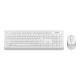 Клавиатура + мышь A4Tech Fstyler FG1010S клав:белый/серый мышь:белый/серый USB беспроводная Multimedia Touch (FG1010S WHITE)