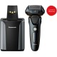 Бритва сетчатая Panasonic ES-LV97-K820 реж.эл.:5 питан.:аккум. черный