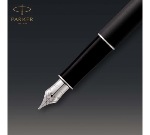 Ручка перьев. Parker Sonnet Core F529 (CW1931521) Matte Black CT F сталь нержавеющая подар.кор. Ручка перьев. Parker Sonnet Core F529 (CW1931521) Matte Black CT F сталь нержавеющая подар.кор.