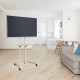 Стойка для телевизора Cactus CS-ST04, 37-70", напольный, мобильный,  белый  [cs-st04wt]