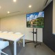Стойка для телевизора Cactus CS-ST31, 37-75", напольный, мобильный,  черный  [cs-st31bk]