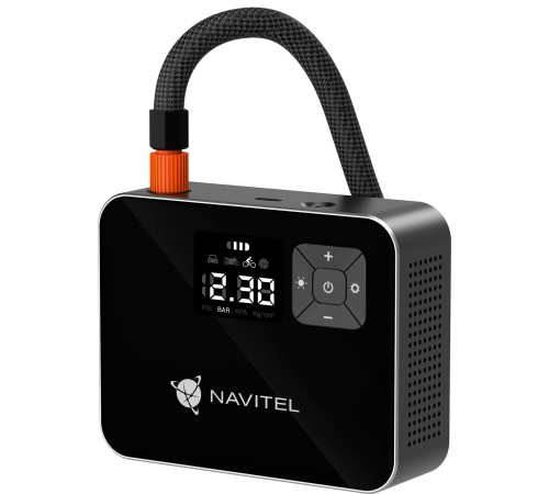 Автомобильный компрессор Navitel AIR 15 AL 15л/мин шланг 0.26м Автомобильный компрессор Navitel AIR 15 AL 15л/мин шланг 0.26м