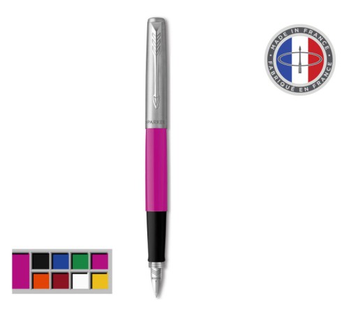 Ручка перьев. Parker Jotter Originals F60 (2096860) Magenta M сталь нержавеющая блистер