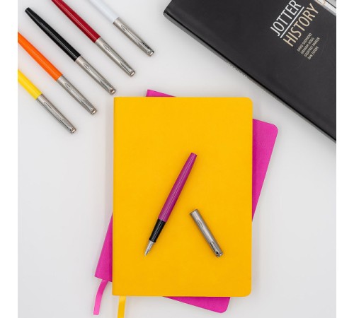 Ручка перьев. Parker Jotter Originals F60 (2096860) Magenta M сталь нержавеющая блистер