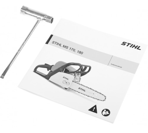 Бензопила STIHL MS 170 1300Вт 1.8л.с. дл.шины:16" (40cm)