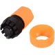 Соединитель Вихрь 73/7/2/18 оранжевый/черный