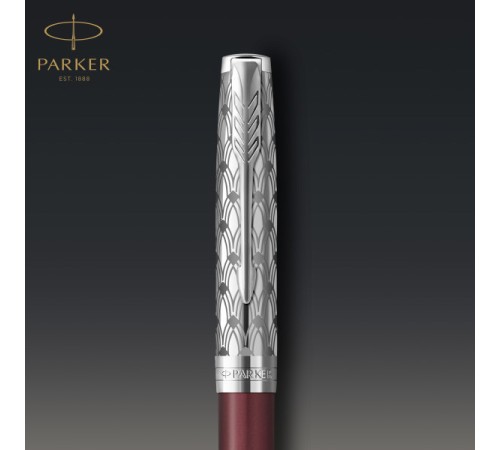 Ручка шариков. Parker Sonnet Premium K537 (CW2119783) Metal Red CT M черн. черн. подар.кор. Ручка шариков. Parker Sonnet Premium K537 (CW2119783) Metal Red CT M черн. черн. подар.кор.