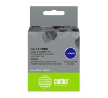 Картридж ленточный Cactus CS-LK3WBN черный для Epson LW300/LW400/LW700/LW600P/LW1000P