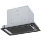 Вытяжка встраиваемая Krona Selina 600 GLASS BLACK S черный управление: сенсорное (1 мотор)