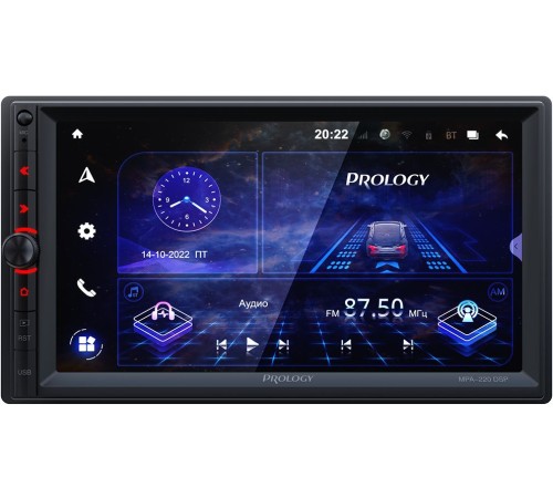 Автомагнитола Prology MPA-220 DSP 2DIN 4x55Вт v5.1 7" ПДУ RDS (PRMPA220)