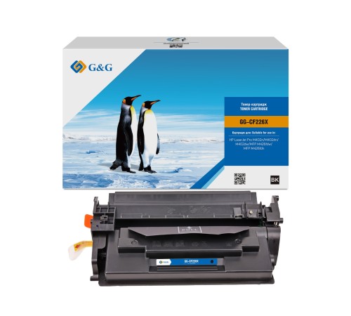 Картридж G&G, аналог HP CF226X 9k с чипом