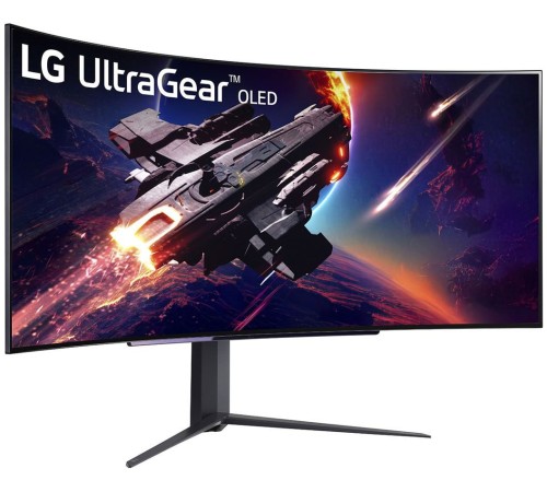 Монитор LG UltraGear 45GR95QE-B 45", черный [45gr95qe-b.aruz]