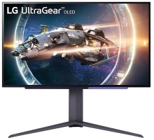 Монитор LG 27" UltraGear 27GR95QE-B черный OLED LED 16:9 HDMI матовая HAS Piv 200cd 178гр/178гр 2560x1440 240Hz G-Sync FreeSync Premium DP QHD USB 7.35кг