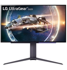 Монитор LG 27" UltraGear 27GR95QE-B черный OLED LED 16:9 HDMI матовая HAS Piv 200cd 178гр/178гр 2560x1440 240Hz G-Sync FreeSync Premium DP QHD USB 7.35кг