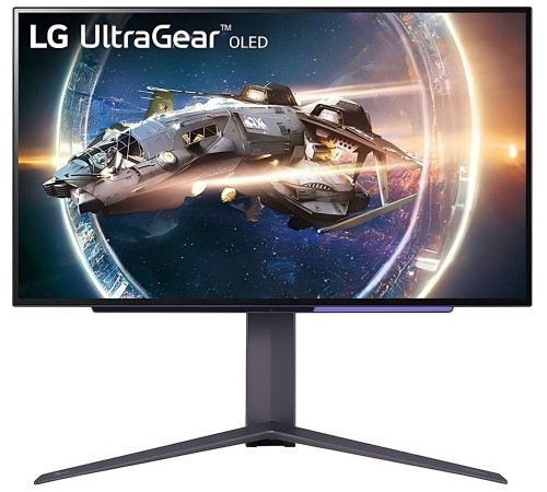 Монитор LG 27" UltraGear 27GR95QE-B черный OLED LED 16:9 HDMI матовая HAS Piv 200cd 178гр/178гр 2560x1440 240Hz G-Sync FreeSync Premium DP QHD USB 7.35кг