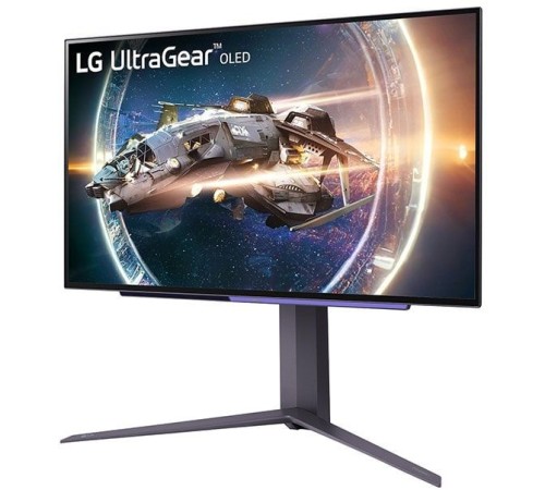 Монитор LG 27" UltraGear 27GR95QE-B черный OLED LED 16:9 HDMI матовая HAS Piv 200cd 178гр/178гр 2560x1440 240Hz G-Sync FreeSync Premium DP QHD USB 7.35кг