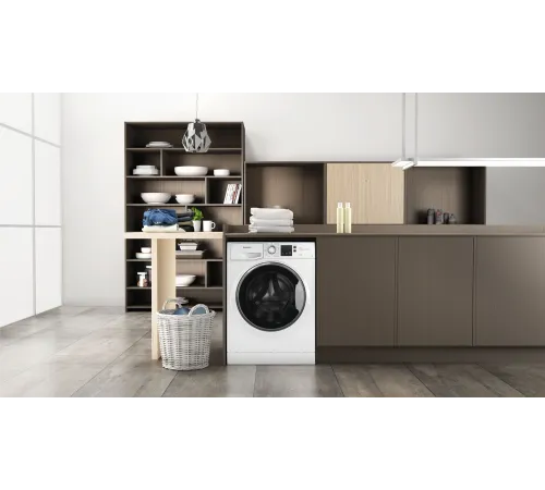 Стиральная машина Hotpoint NUS 5015 S RU класс: A загр.фронтальная макс.:5кг белый