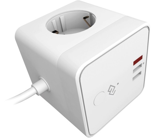 Умная розетка Digma DiPlug Cube 1 EU Wi-Fi белый (DPC13S) Умная розетка Digma DiPlug Cube 1 EU Wi-Fi белый (DPC13S)