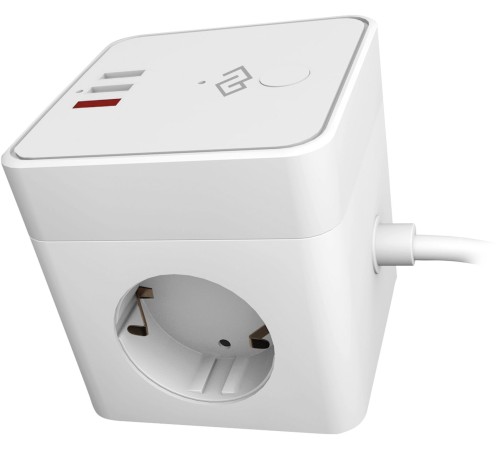 Умная розетка Digma DiPlug Cube 1 EU Wi-Fi белый (DPC13S) Умная розетка Digma DiPlug Cube 1 EU Wi-Fi белый (DPC13S)