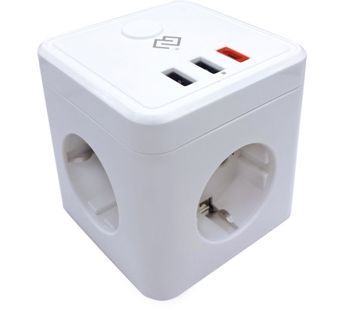 Умная розетка Digma DiPlug Cube 1 EU Wi-Fi белый (DPC13S) Умная розетка Digma DiPlug Cube 1 EU Wi-Fi белый (DPC13S)