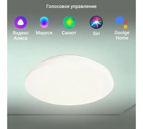Умный светильник Digma TopLight TL25 потолоч. белый (TL25) Умный светильник Digma TopLight TL25 потолоч. белый (TL25)