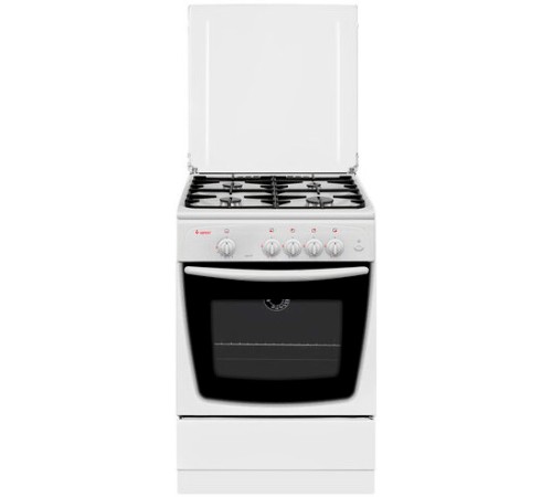 Плита Газовая Gefest CG 60MC7 K73 белый (металлическая крышка) реш.чугун Плита Газовая Gefest CG 60MC7 K73 белый (металлическая крышка) реш.чугун