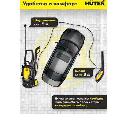 Минимойка Huter M M2500-PW-PRO 2500Вт (900/70/8/52)