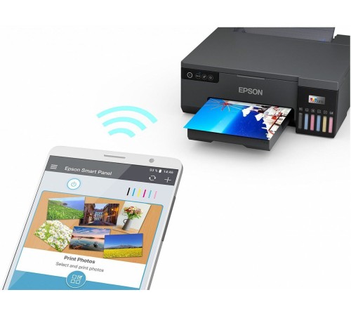 Принтер струйный Epson L8050 (C11CK37405/C11CK37506) A4 WiFi черный Принтер струйный Epson L8050 (C11CK37405/C11CK37506) A4 WiFi черный