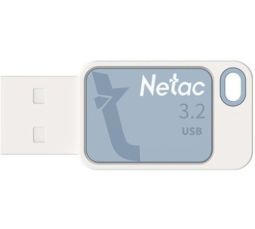 Флеш Диск Netac UA31 64Gb <NT03UA31N-064G-20BL>, USB2.0, голубая