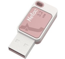 Флеш Диск Netac UA31 64Gb <NT03UA31N-064G-20PK>, USB2.0, розовая