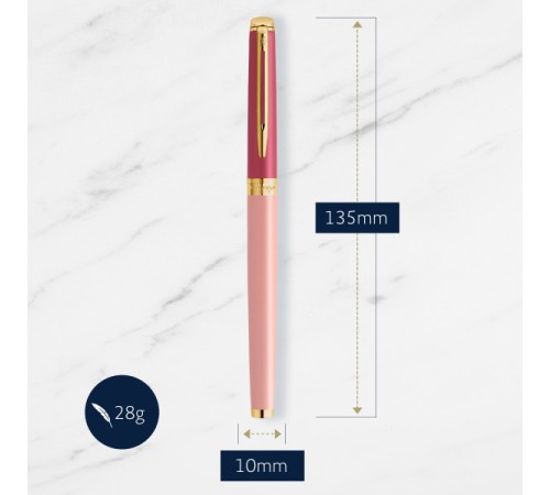 Ручка перьев. Waterman Hemisphere Colour Blocking (2179896) Pink GT F сталь нержавеющая/позолота подар.кор. Ручка перьев. Waterman Hemisphere Colour Blocking (2179896) Pink GT F сталь нержавеющая/позолота подар.кор.