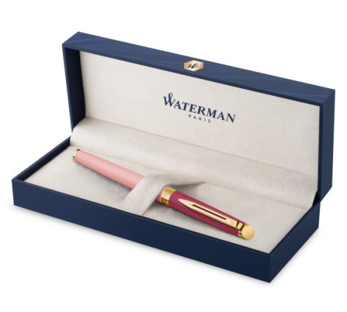 Ручка перьев. Waterman Hemisphere Colour Blocking (2179896) Pink GT F сталь нержавеющая/позолота подар.кор. Ручка перьев. Waterman Hemisphere Colour Blocking (2179896) Pink GT F сталь нержавеющая/позолота подар.кор.
