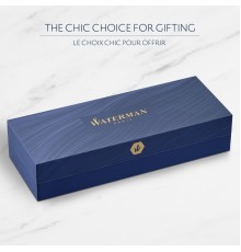 Ручка перьев. Waterman Hemisphere Colour Blocking (2190122) Green CT F сталь нержавеющая подар.кор.